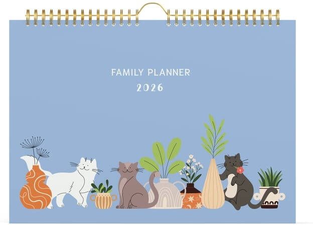 Lannoo Familiekalender 2026 310x220 Cats 7dagen 1pagina