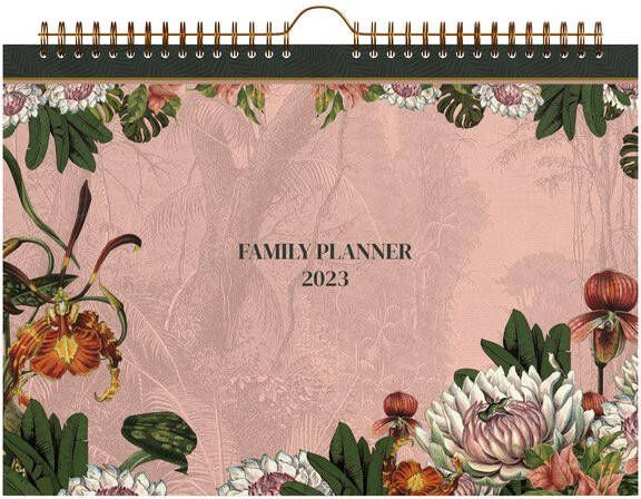 Lannoo Familiekalender 310x220 Botanic pink 58pagina's