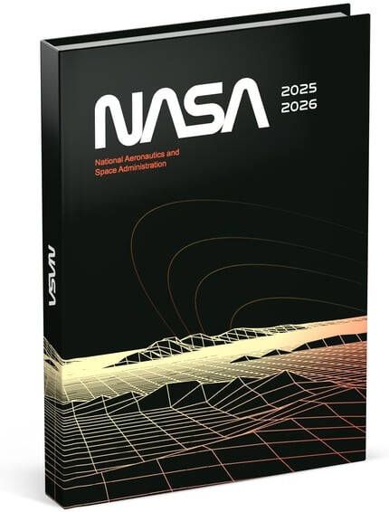 Lannoo Schoolagenda 25-26 NASA 1dag 1pagina zwart