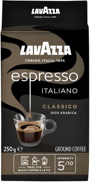 Lavazza Koffie gemalen Caffè Espresso 250gr