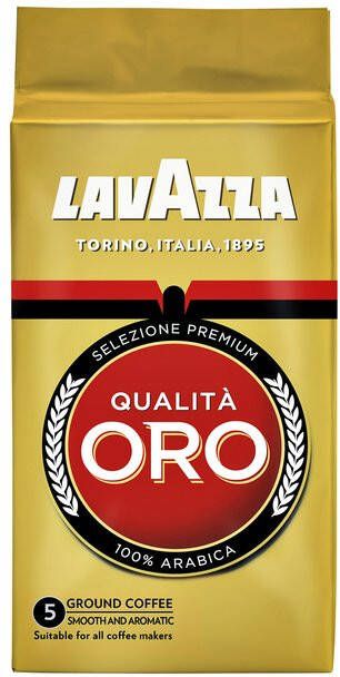 Lavazza Koffie gemalen Qualita Oro 250gr