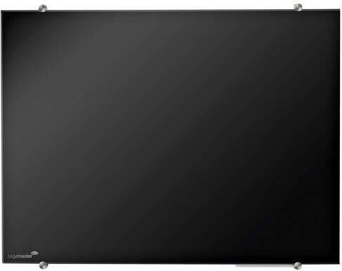 Legamaster Glasbord 90x120cm zwart