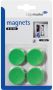 Legamaster Magneet 30mm 850gr groen 4stuks - Thumbnail 1