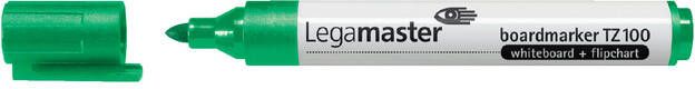 Legamaster Viltstift TZ100 whiteboard rond groen 1.5-3mm