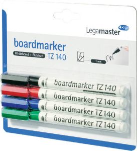 Legamaster Boardmarker TZ140 blister. Various colours. markeerstift