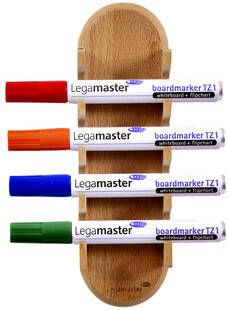 Legamaster Wooden magnetische markerhouder marker opbergsysteem voor whiteboards - Foto 3