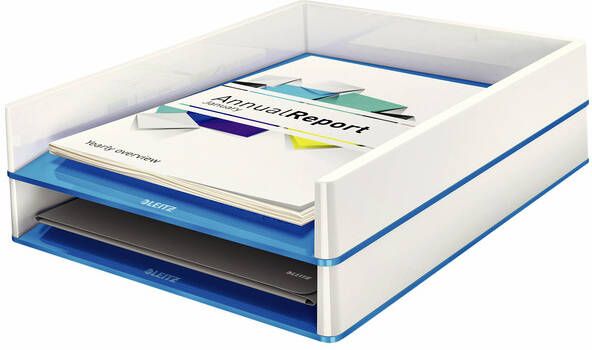 Leitz Brievenbak WOW Dual wit blauw - Foto 2