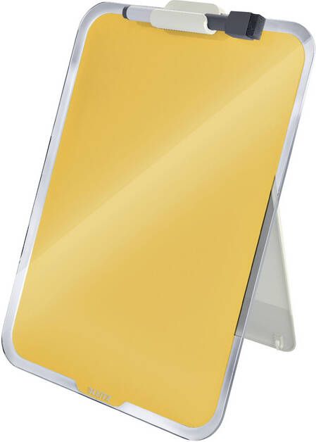 Leitz Glas Desktop Flipover Cosy geel