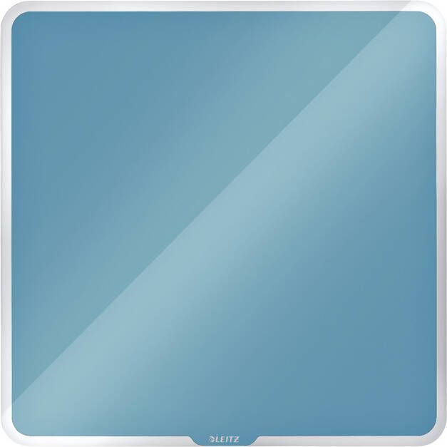Leitz Glasbord Cosy magnetisch 450x450mm blauw