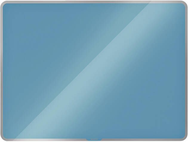 Leitz Glasbord Cosy magnetisch 800x600mm blauw