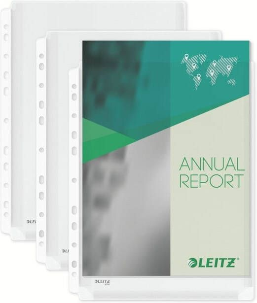 Leitz Harmonica showtas Premium met perforatiestrip 180µ PVC A4 5 stuks glashelder 5 stuks