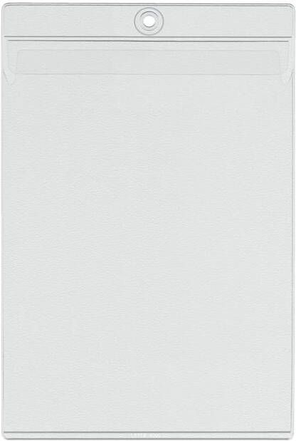 Leitz Insteekmap U-model Premium met ophangoog 0.20mm PVC A5 transparant 50 stuks