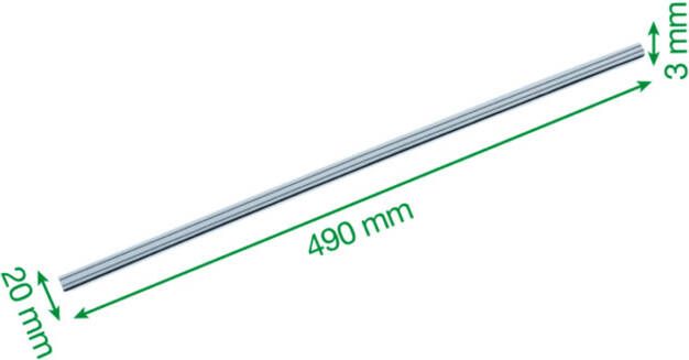 Leitz Mesgeleider voor rolsnijmachine Precision Office A3 2 stuks - Foto 2