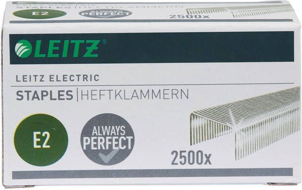 Leitz nietjes E2 voor elektrische nietmachine doos met 2500 nietjes