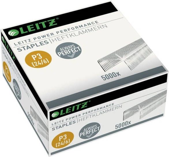 Leitz nietjes P3 24 6 doos van 5000 nietjes