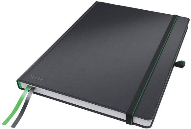 Leitz Notitieboek Complete 187x242mm 160blz 100gr lijn zwart