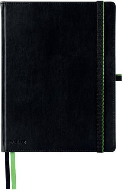 Leitz Notitieboek Complete 187x242mm lijn 160 pagina's 100gr zwart