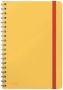 Leitz Cosy notitieboek met spiraalbinding voor ft B5 gelijnd geel 5 stuks - Thumbnail 2