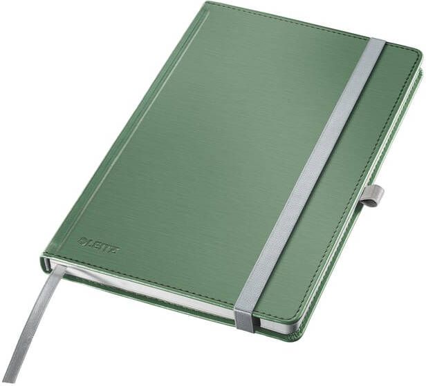 Leitz Notitieboek Style A5 lijn 160 pagina's 100gr groen