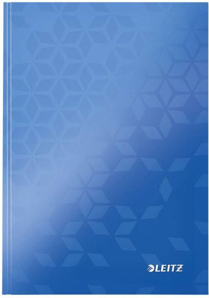 Leitz Notitieboek WOW A5 160blz 90gr lijn blauw - Foto 3