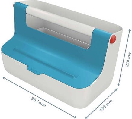 Leitz Opbergbox Cosy draagbaar kunststof blauw - Foto 2