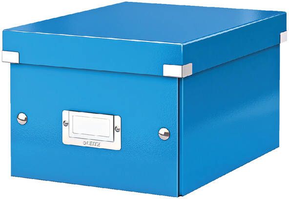 Leitz Opbergbox WOW Click &amp Store 200x148x250mm blauw