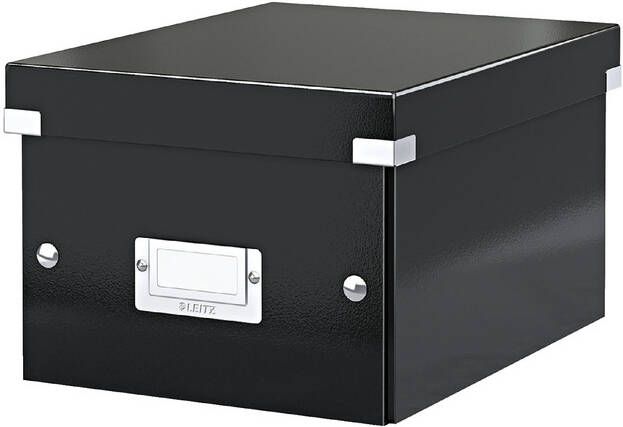 Leitz Opbergbox WOW Click &amp Store 200x148x250mm zwart