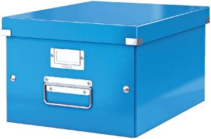 Leitz Opbergbox WOW Click &amp Store 281x200x370mm blauw