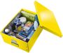 Leitz Opbergbox WOW Click &amp Store 369x200x482mm geel - Thumbnail 3
