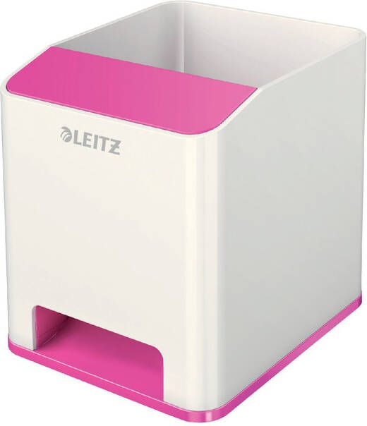 Leitz Pennenhouder WOW wit roze