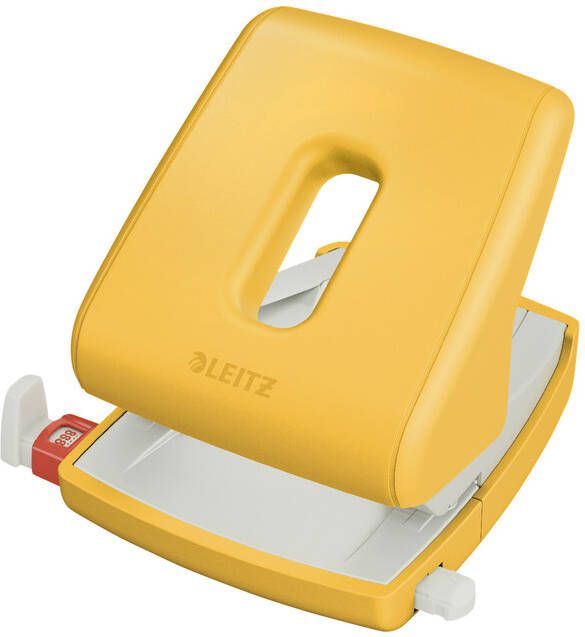 Leitz Perforator Cosy 2-gaats 30vel geel