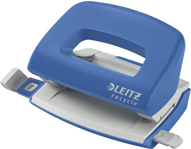 Leitz Perforator Nexxt Recycle mini 10 vel blauw
