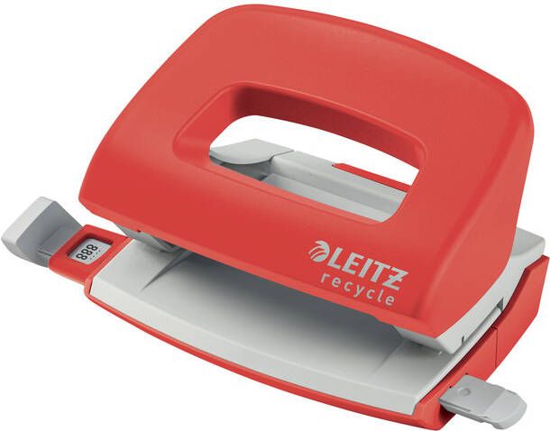 Leitz Perforator Nexxt Recycle mini 10 vel rood