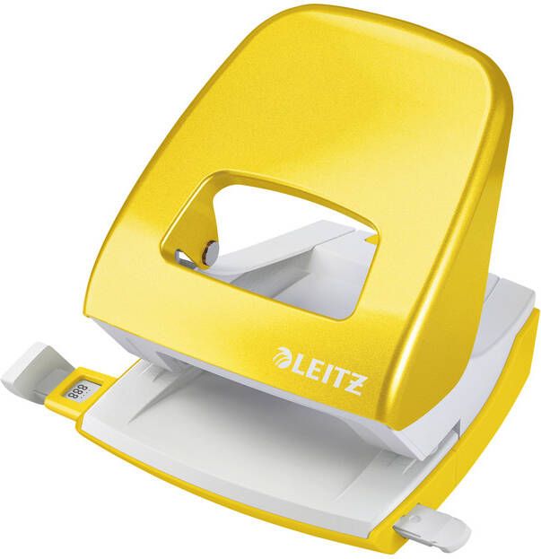 Leitz Perforator WOW NeXXt 2-gaats geel