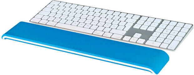Leitz Ergo Wow toetsenbord polssteun blauw - Foto 2