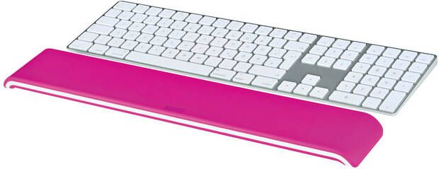 Leitz Ergo Wow toetsenbord polssteun roze - Foto 2