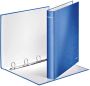 Leitz Ringband WOW A4 4-rings D-mech 25mm karton blauw - Thumbnail 2