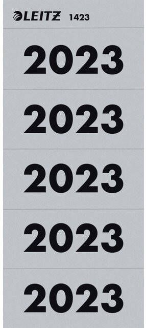 Leitz Rugetiket 2023 grijs