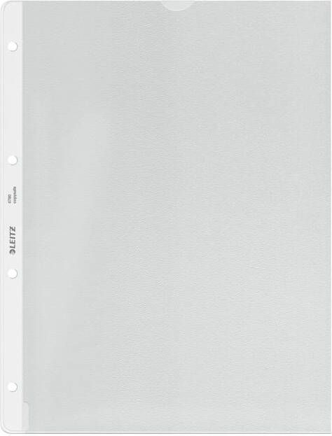 Leitz Showtas Premium met uitsnede copy safe 0.13mm PP A4 transparant 100 stuks