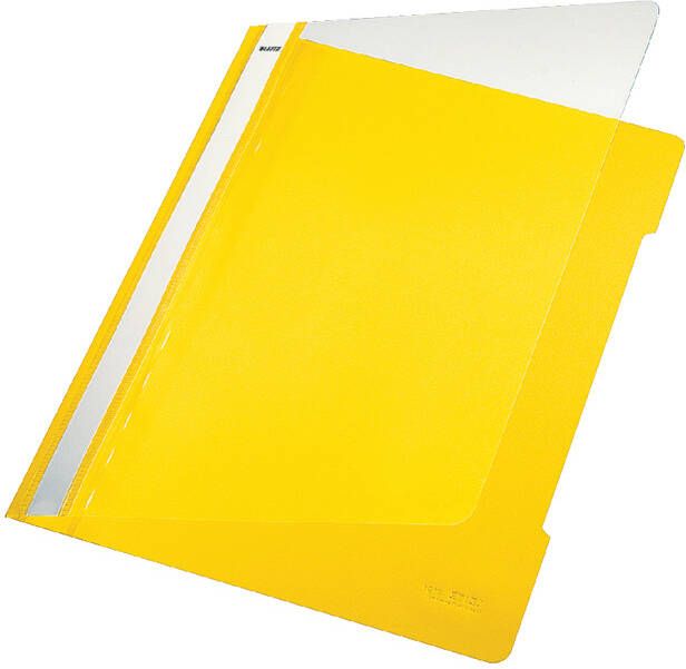 Leitz Snelhechter standaard A4 PVC geel