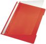 Leitz Snelhechter standaard A4 PVC rood - Thumbnail 2