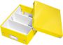 Leitz Sorteerbox WOW Click &amp Store 220x100x282mm geel - Thumbnail 1
