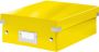 Leitz Sorteerbox WOW Click &amp Store 220x100x282mm geel - Thumbnail 3