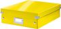 Leitz Sorteerbox WOW Click &amp Store 281x100x370mm geel - Thumbnail 3