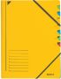 Leitz Sorteermap 7 tabbladen karton geel - Thumbnail 3