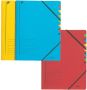 Leitz Sorteermap 7 tabbladen karton geel - Thumbnail 1