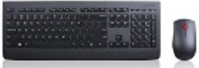 Lenovo 4X30H56816 toetsenbord Inclusief muis Universeel RF Draadloos Zwart