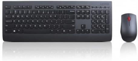 Lenovo 4X30H56823 toetsenbord Inclusief muis Kantoor RF Draadloos Spaans Zwart