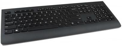 Lenovo 4X30H56844 toetsenbord Universeel RF Draadloos Belgisch Frans Zwart