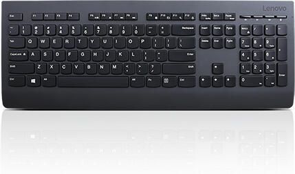 Lenovo 4X30H56873 toetsenbord Universeel RF Draadloos QWERTY Brits Engels Zwart